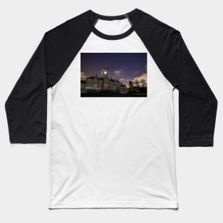 High Royds - West Riding Pauper Lunatic Asylum Starry Night Baseball T-Shirt